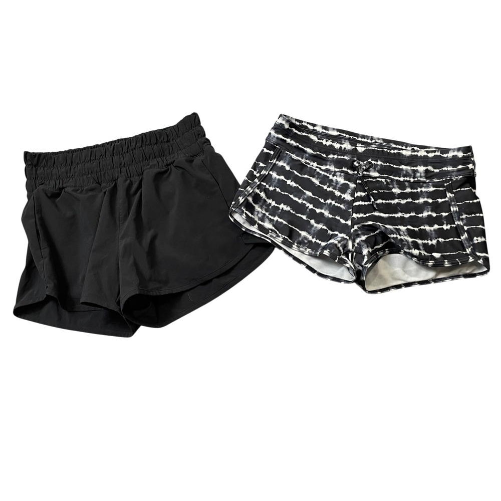 Athleta Set of Two Girls 12 Shorts Liner Nylon Poly Blend String Dance‎